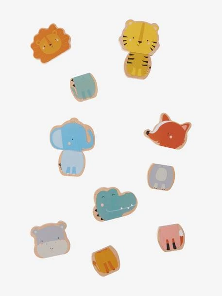 Animaux Magnétiques à Assembler En Bois FSC® Multicolore - Vertbaudet – Image 2