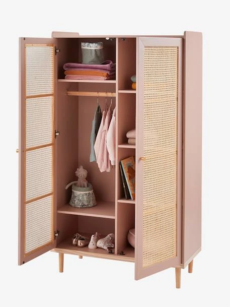 Armoire Cannage LIGNE POÉSIE Rose - Vertbaudet – Image 2