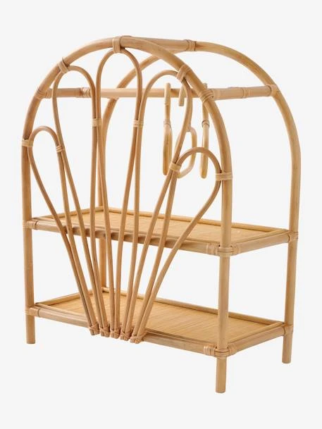 Armoire Poupon En Rotin Beige - Vertbaudet – Image 3