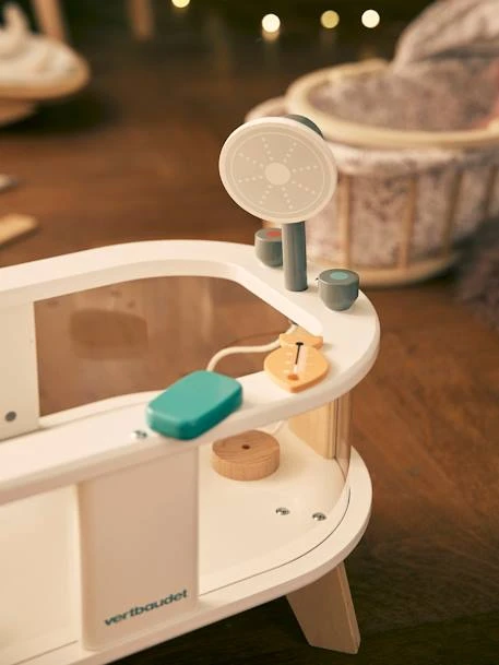 Baignoire Poupon Plexi/bois FSC® Blanc - Vertbaudet – Image 3