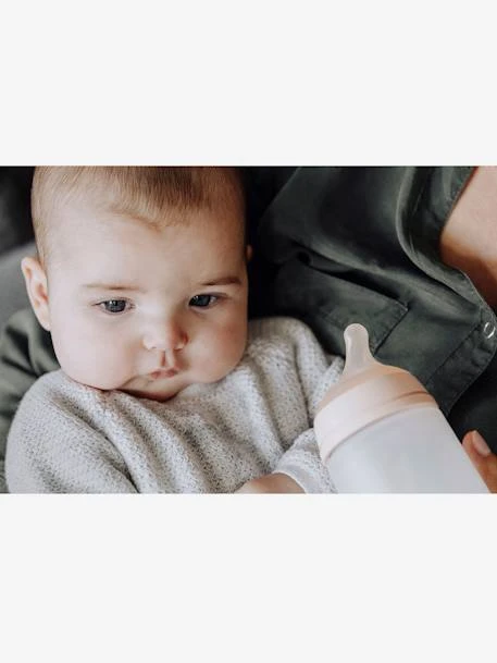 Biberon Anti-colique Zéro Zéro® SUAVINEX - 270 Ml - Débit Moyen (M) Peau - Suavinex – Image 2