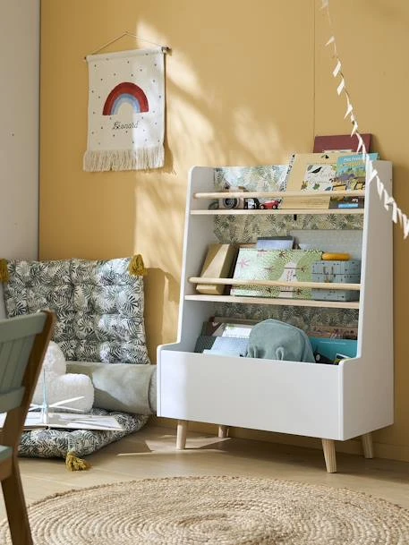 Bibliothèque Avec Fond Réversible Hanoï Blanc - Vertbaudet – Image 6