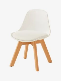 Chaise Maternelle Scandinave, Assise H 31,5 Cm Blanc - Vertbaudet