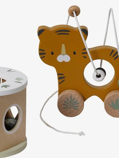 Coffret 3 Jeux D'éveil TANZANIE En Bois FSC® Orange - Vertbaudet – Image 3