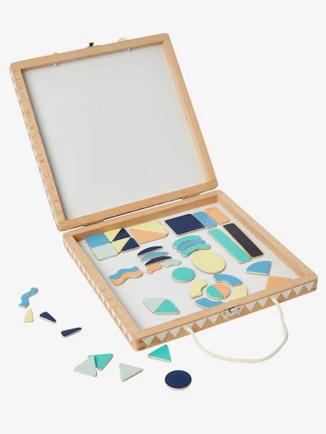Coffret Magnétique Géoforme En Bois FSC® Multicolore - Vertbaudet – Image 2