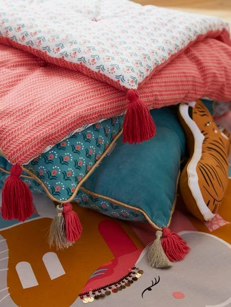 Couvre-lit EDEN INDIA Rose / Multicolore - Vertbaudet – Image 2