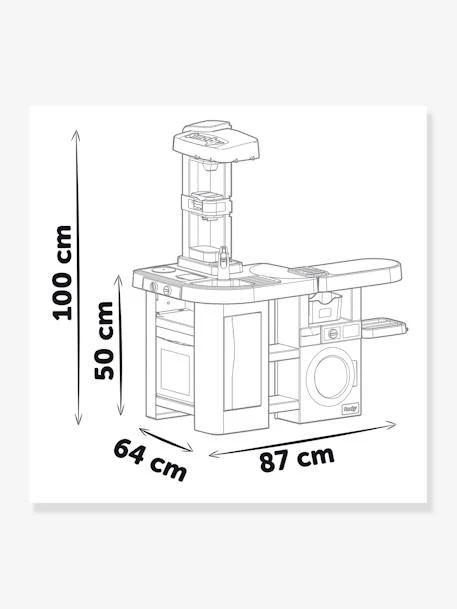 Cuisine Tefal Clean - SMOBY Blanc - Smoby – Image 5