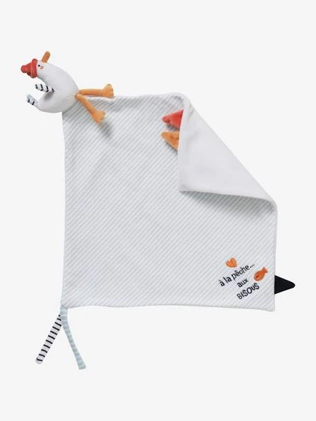 Doudou Carré LEON SUR LE PONTON Multicolore - Vertbaudet