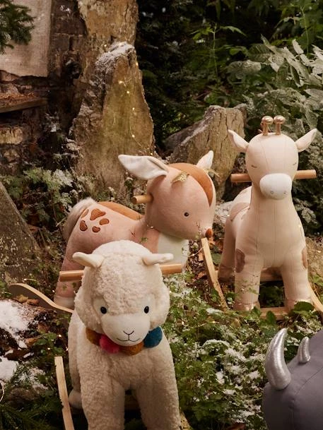 Faon à Bascule En Bois FSC® Multicolore - Vertbaudet – Image 5