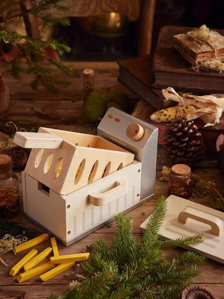 Friteuse En Bois FSC® Beige - Vertbaudet