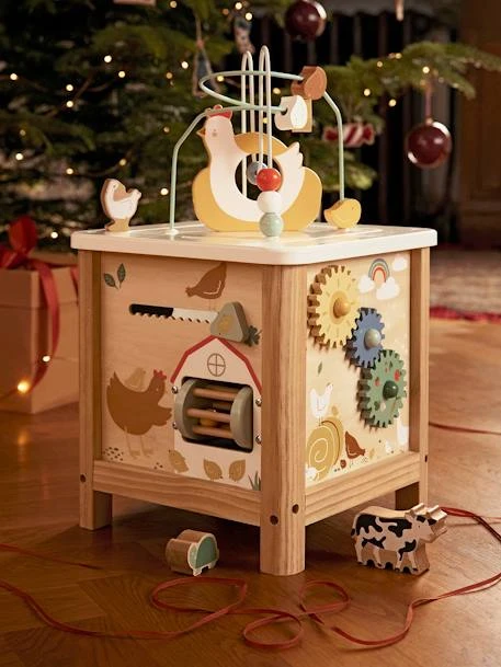 Grand Cube D'activités En Bois FSC® Tanzanie - Vertbaudet – Image 2