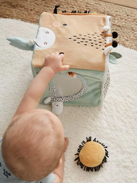 Grand Cube D'activités En Tissu TANZANIE Multicolore - Vertbaudet – Image 5