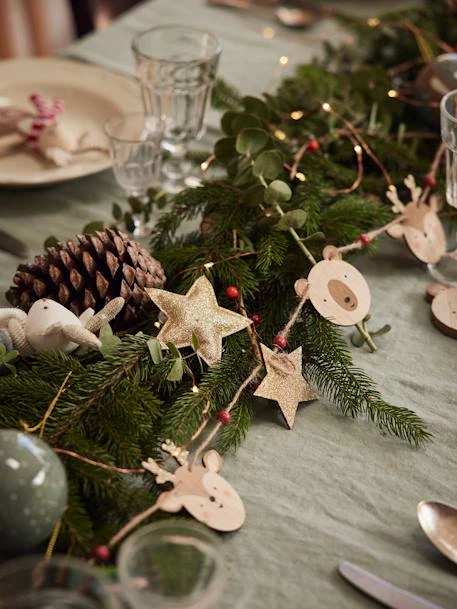 Guirlande De Noël En Bois Bois - Vertbaudet – Image 2