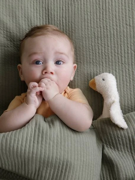 Hochet Couineur Little Goose - LITTLE DUTCH Blanc - Little Dutch – Image 2