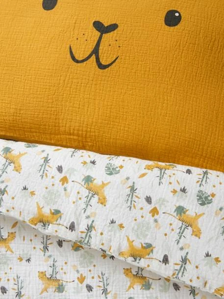 Housse De Couette Bébé En Gaze De Coton HANOÏ Ivoire Imprimé - Vertbaudet – Image 4