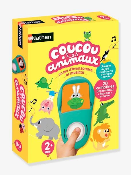 Jeu Interactif Coucou Les Animaux - NATHAN Vert - Nathan – Image 2
