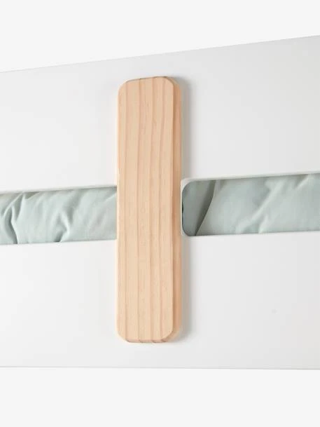 Lits Superposés 3 Niveaux LIGNE EVEREST Blanc/bois - Vertbaudet – Image 3