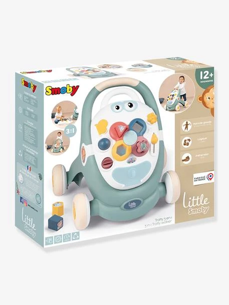 Little Smoby Trotty 3 En 1 - SMOBY Vert - Smoby
