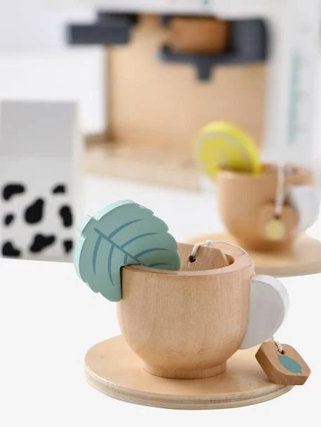 Machine à Café Et à Thé En Bois FSC® Multicolore - Vertbaudet – Image 4