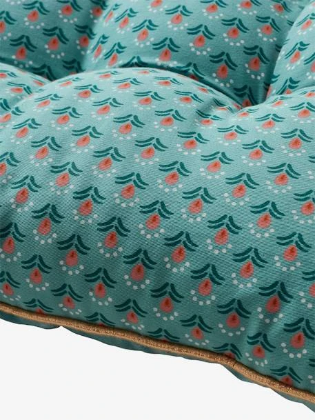 Matelas De Sol Velours Eden India Vert / Rose - Vertbaudet – Image 2