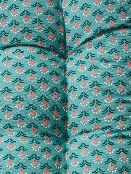 Matelas De Sol Velours Eden India Vert / Rose - Vertbaudet – Image 3