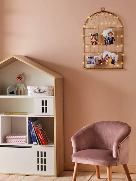 Pêle-mêle Lumineux Cage à Oiseaux Doré - Vertbaudet – Image 4