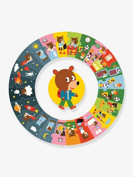 Puzzle Géant La Journée DJECO Bleu - Djeco – Image 2