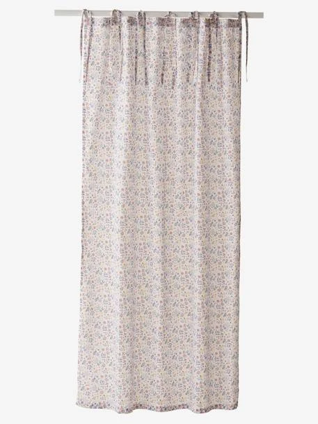 Rideau Voilage PLACE DU LILAS écru / Multicolore - Vertbaudet – Image 3