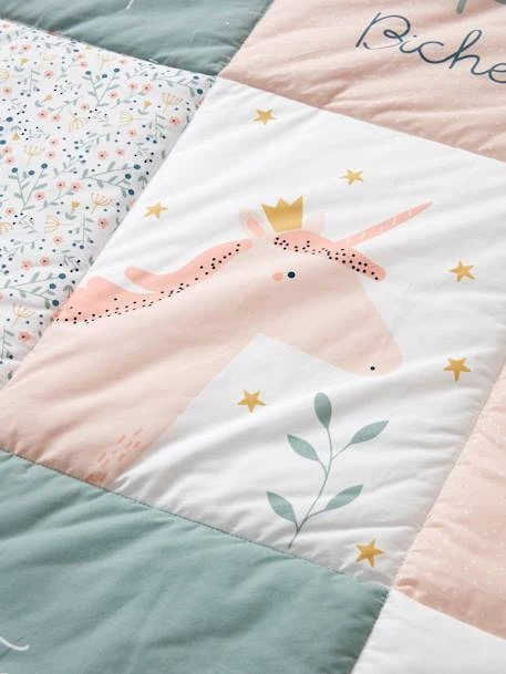 Tapis De Sol Patchwork FORET ENCHANTEE Rose / Multicolore - Vertbaudet – Image 5