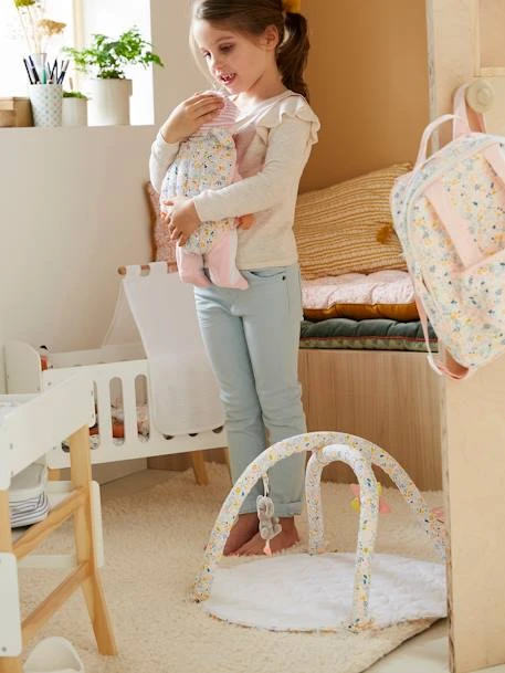 Tapis D'éveil Pour Poupon En Gaze De Coton Rose - Vertbaudet – Image 2