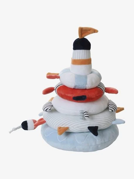 Tour à Empiler En Tissu LEON SUR LE PONTON Multicolore - Vertbaudet – Image 3