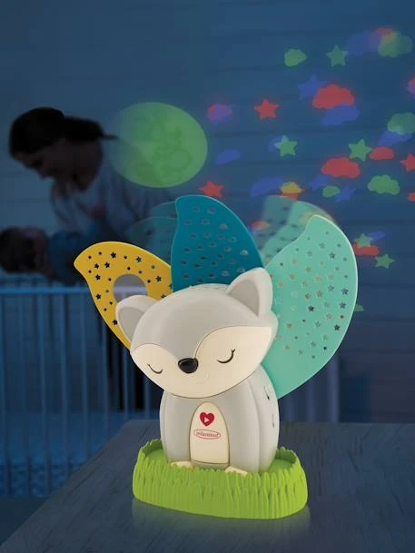 Veilleuse Projecteur Musical Renard 2 En 1 - INFANTINO Multicolore - Infantino – Image 2